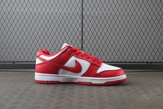 Nike dunk low university red, all sizes available.