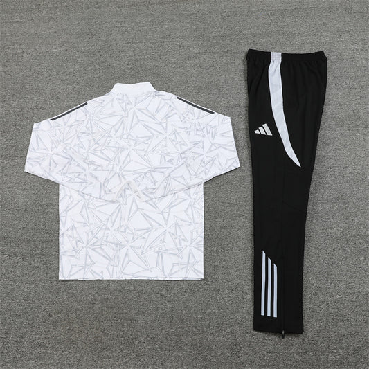 Real Madrid 24/25 Tracksuit - White