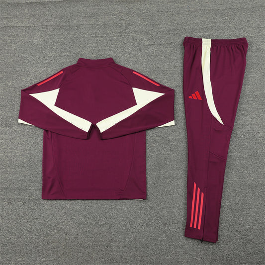 Bayern Munich 24/25 Tracksuit - Burgundy