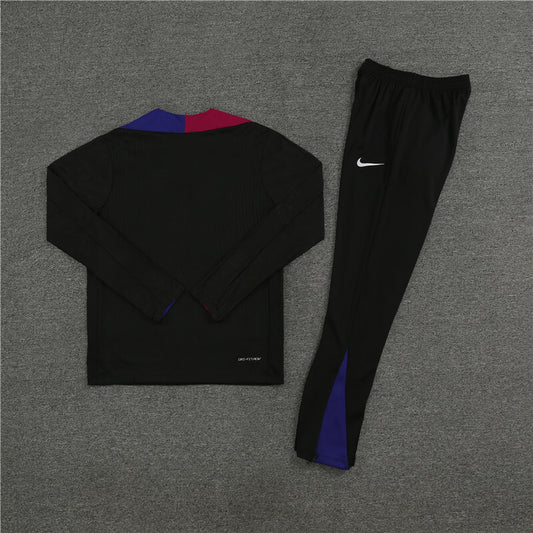 Barcelona 24/25 Tracksuit - Black