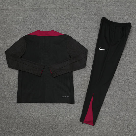PSG 24/25 Tracksuit - Black & Red