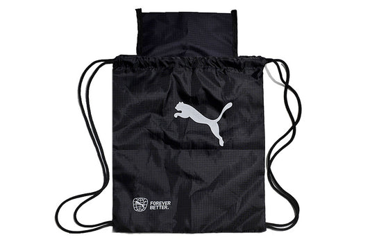 Puma Black Football Drawstring Bag