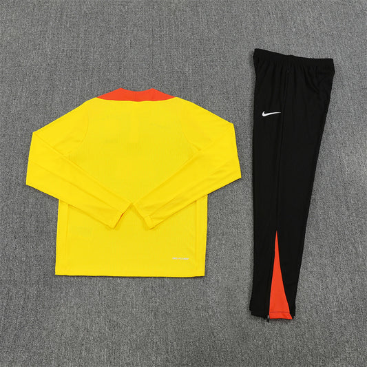 Brazil 25/26 Tracksuit - Yellow