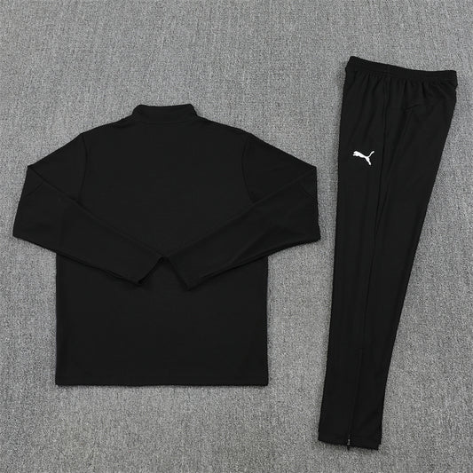 Manchester City 25/26 Tracksuit - Black