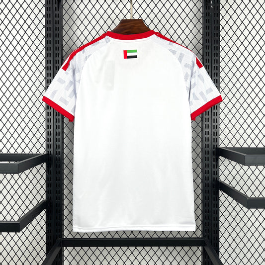 Back view of the Adidas UAE 2026 World Cup Home White Jersey.