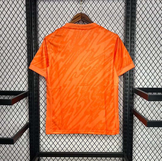 England 24/25 Goalkeeper Orange Footballl Jersey