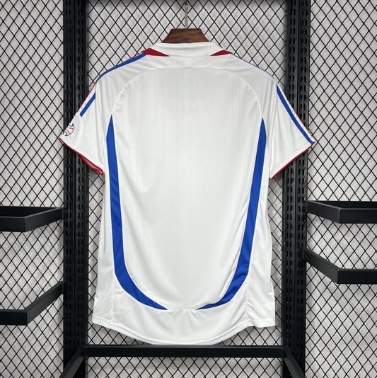France 2006 Away Retro White Football Jersey