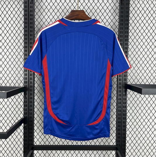 France 2006 Home Retro Blue Football Jersey