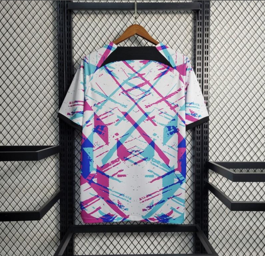 Barcelona 23/24 training white painted shirt