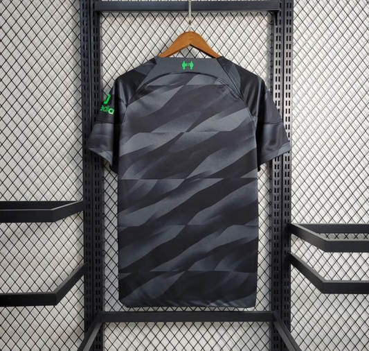 Liverpool 23/24 goalkeeper black shirt