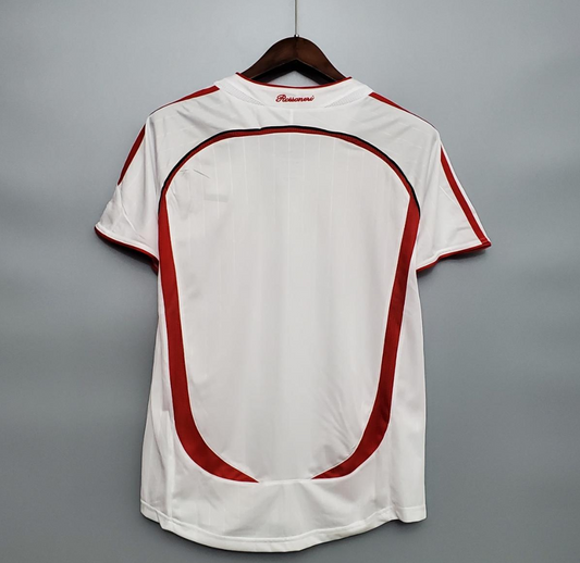 AC Milan 06/07 away white shirt