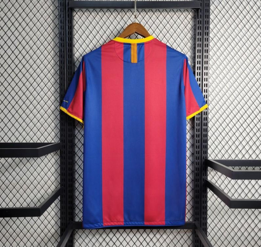 Barcelona 10/11 home red/blue shirt