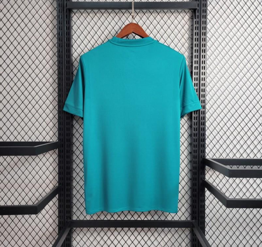 Real Madrid 17/18 third blue/green shirt