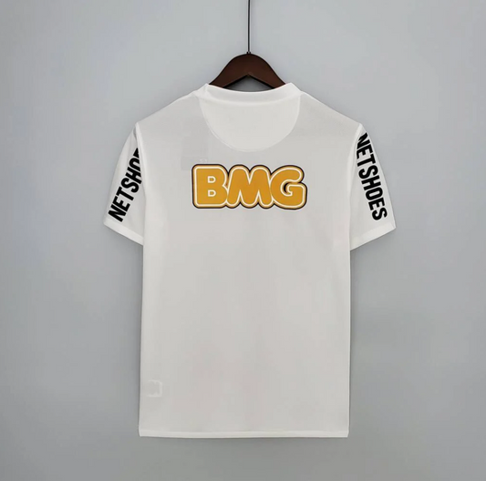Santos 11/12 home white shirt