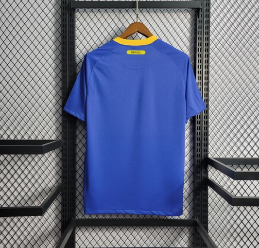 Brazil 2010 away blue shirt