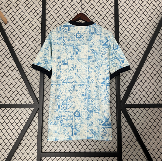 Portugal 2024 away white/blue shirt