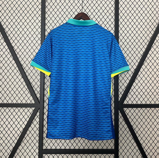 Brazil 2024 away blue shirt