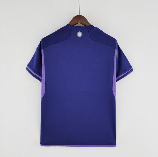 Argentina 2022 away purple shirt