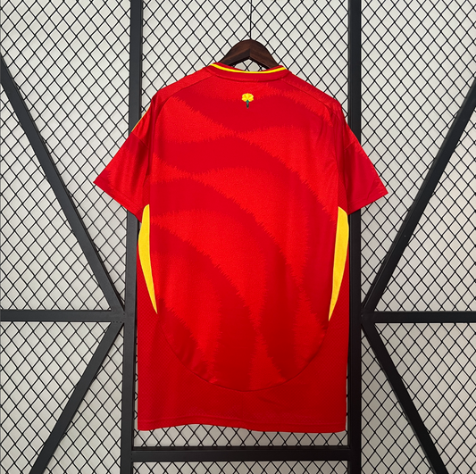 Spain 2024 home red shirt
