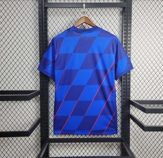 Croatia 2024 away blue shirt
