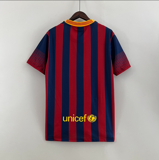 Barcelona 13/14 home red/blue shirt