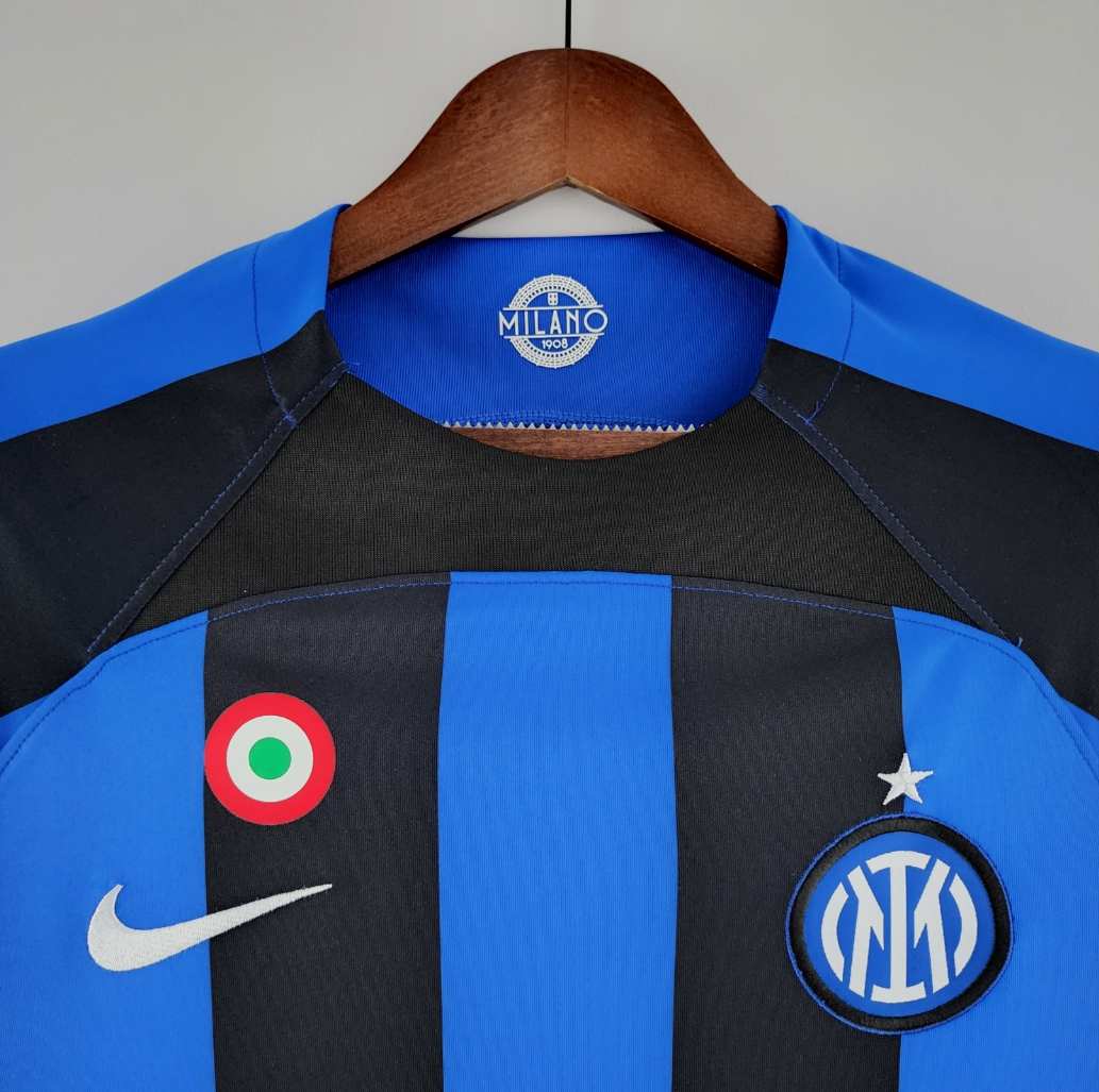 Inter Milan 22/23 home blue/black shirt