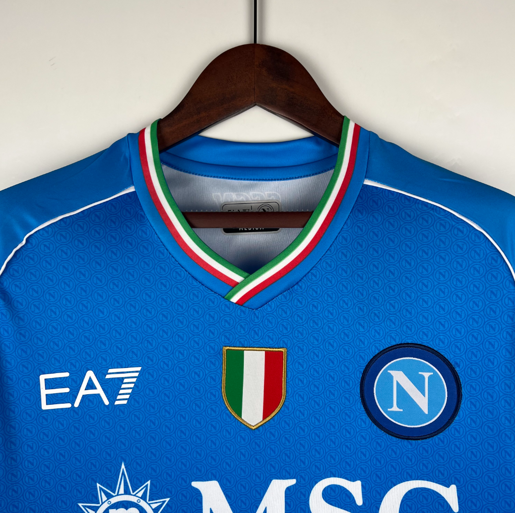 Napoli 23/24 home blue shirt