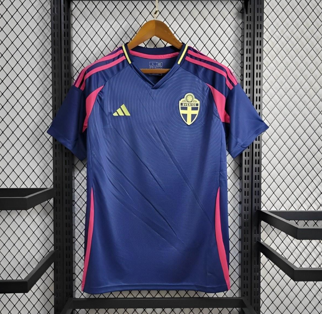 Sweden 2024 away navy shirt