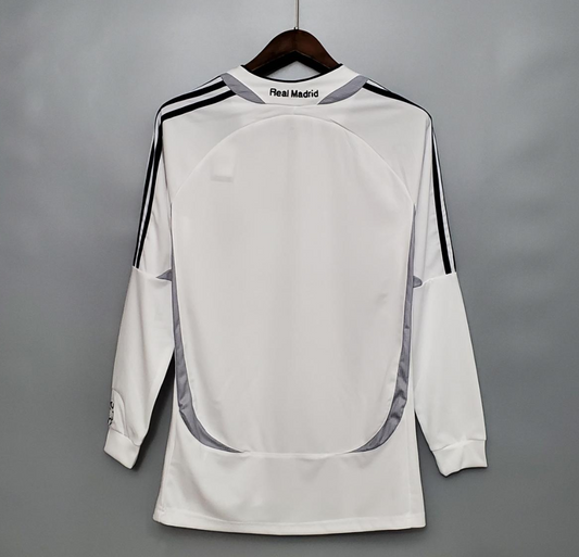 Real Madrid 06/07 Long Sleeve Home Jersey