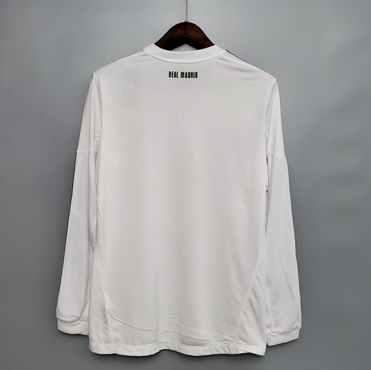 Real Madrid 10/11 Long Sleeve Home Jersey