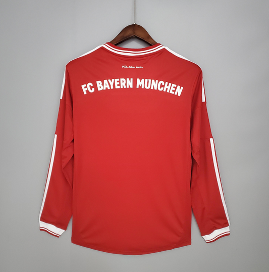 Bayern Munich 12/13 CL Home Long Sleeve Jersey