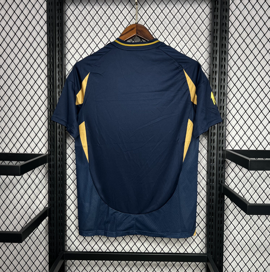 official Al-Nassr 24/25 Away Navy Football Short Sleeve Jersey Designed by Adidas