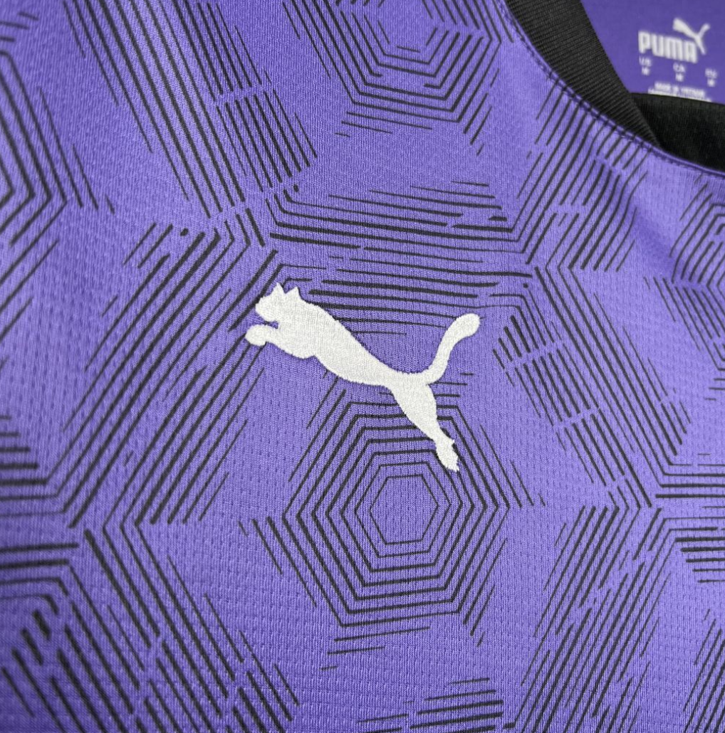 official Al Hilal 24/25 Third Away Purple Football Short Sleeve Jersey Designed By Puma