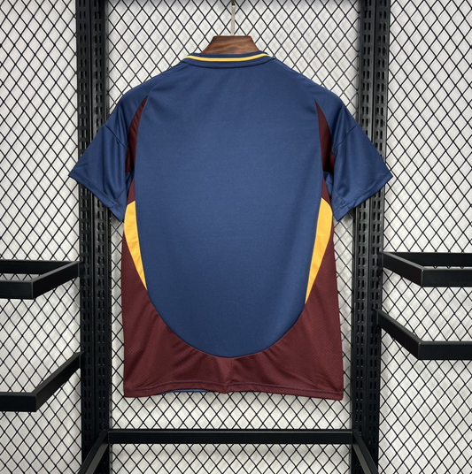 official AS Roma 24/25 Third Navy Football Short Sleeve Jersey Designed By Adidas