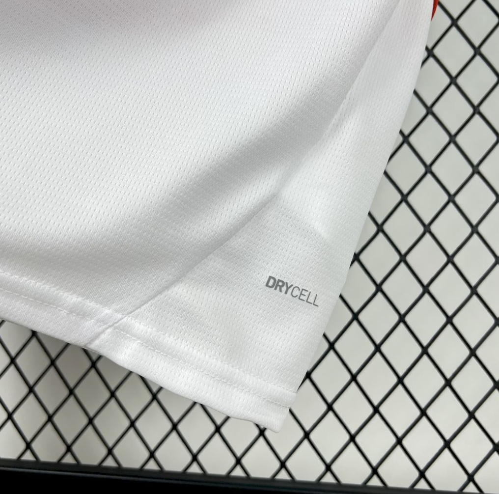 official Morocco 24/25 Away White Football Short Sleeve Jersey Designed By Puma