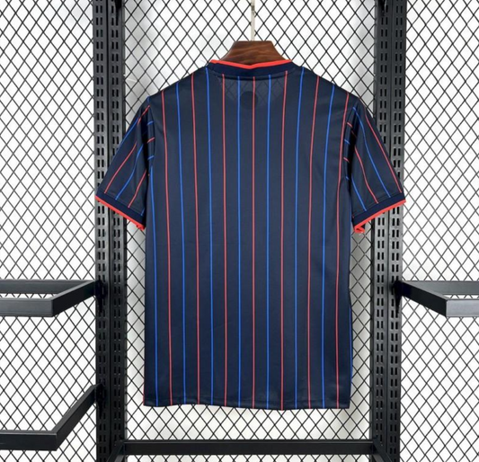 official USA 25/26 Away Blue/Red Football Short Sleeve Jersey Designed By Nike