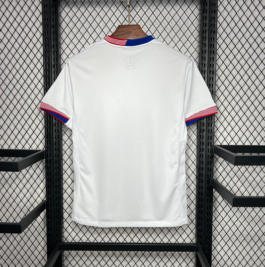 official USA 24/25 Home White Football Short Sleeve Jersey Designed by Nike