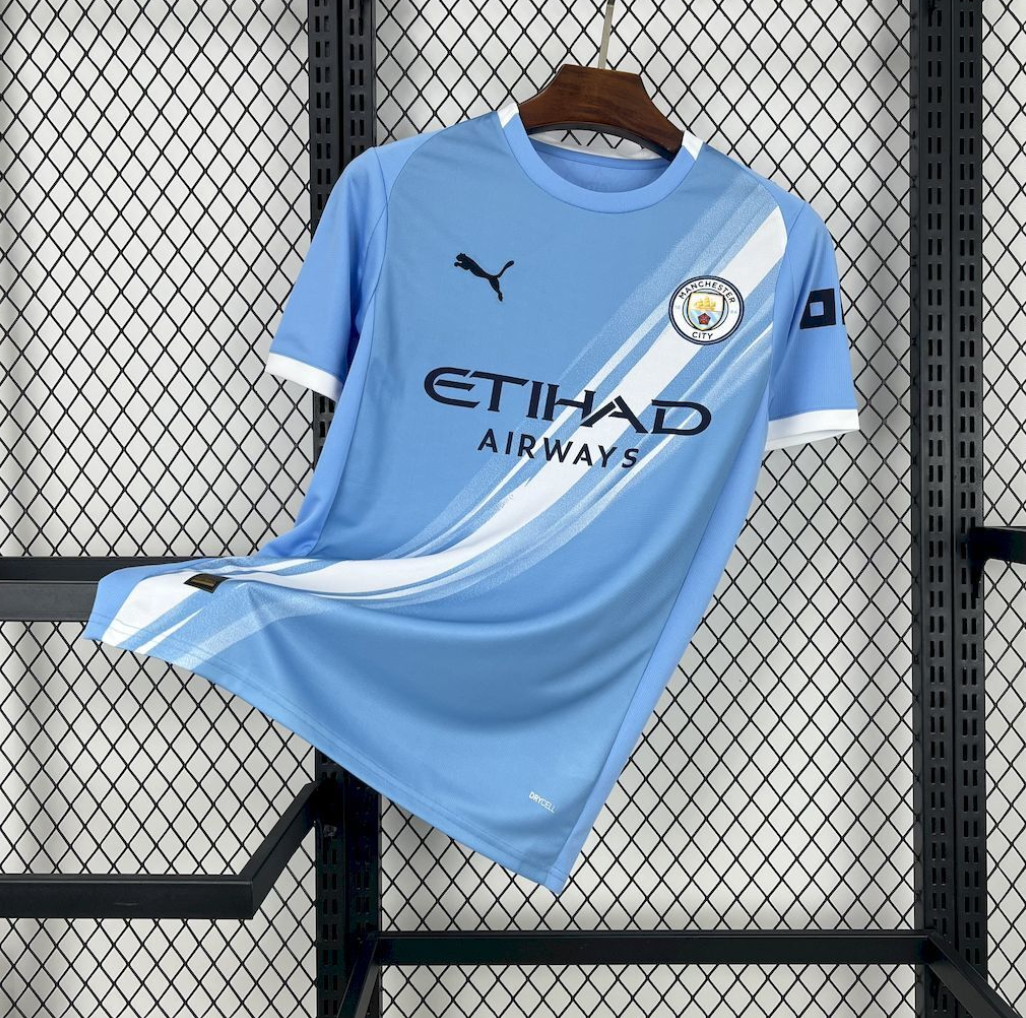 Manchester City 25/26 Home Jersey – The City's Blue Reign