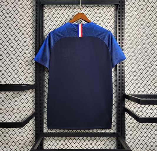 France 2018 Home Blue Football Jersey designed by Nike
