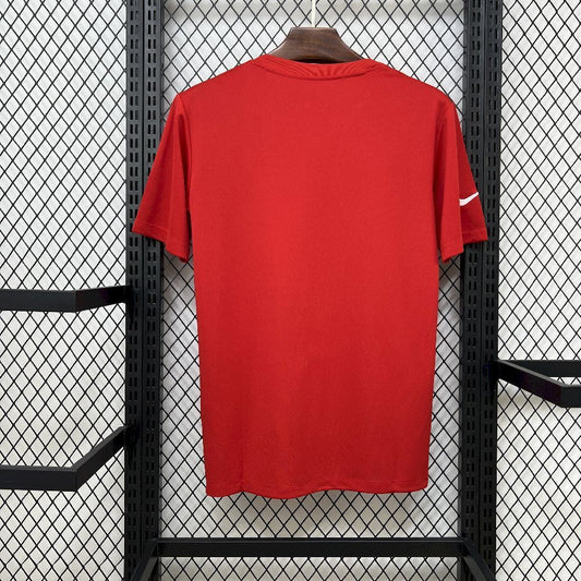 back neck view Nike Atletico Madrid 25/26 Pre-Match Jersey