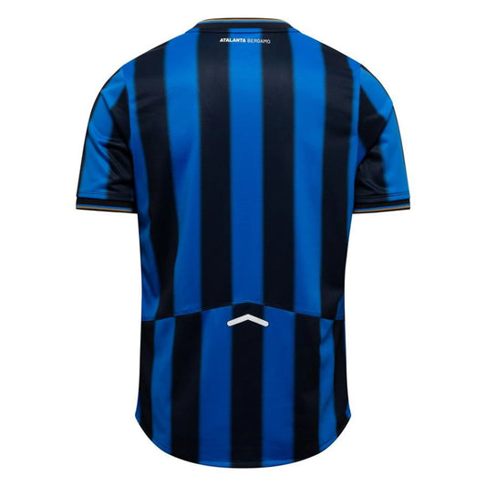 back view of the New Balance Atalanta BC 2025/26 Home Blue and Black Shirt