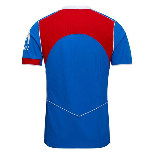 back view of the Nike Atletico Madrid 2025/26 Third Blue Jersey