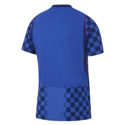 back view of the Nike Croatia World Cup 2026 Away Blue Shirt