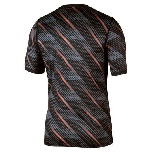 back view of the Nike France 2026 Dri-FIT Goalkeeper Black Shirt