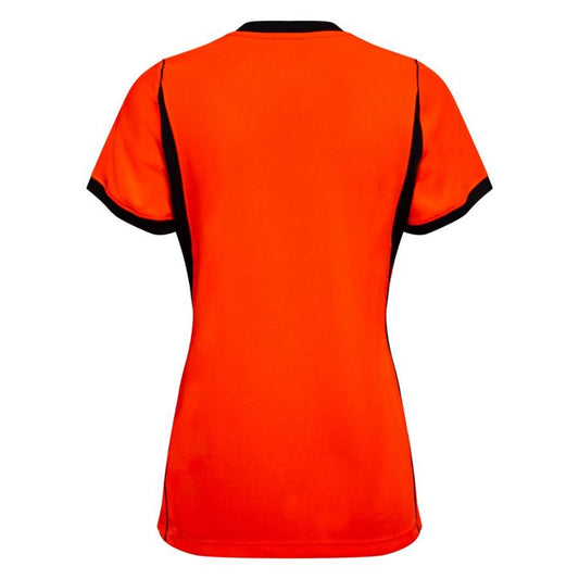 back view of the Nike Holland Women's Home Shirt World Cup 2026 - Orange
