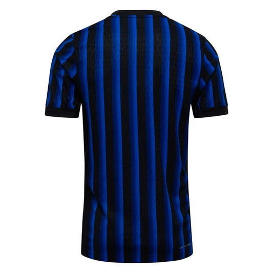 back view of the Nike Inter Milan 2025/26 Home Blue & Black Jersey
