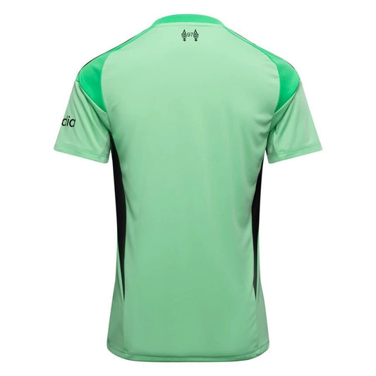 back view of the adidas Liverpool FC 2025/26 Goalkeeper Jersey