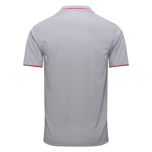back view of the adidas Olympique Lyonnais 2025/26 Third Grey Shirt