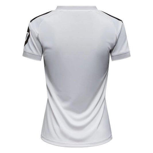 back view of the adidas Real Madrid Home Shirt 2025/26 Women - White/Black