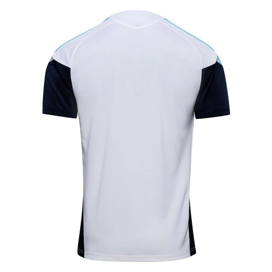 back view of the adidas Argentina 2026 World Cup Training T-Shirt in White